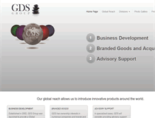 Tablet Screenshot of gds-group.com